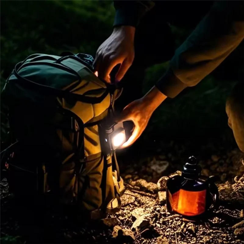 

A93E-New Keychain Light 120-3500LM Rechargeable Flashlight Multifunctional Magnetic Base Portable 3000Mah Battery Work Light
