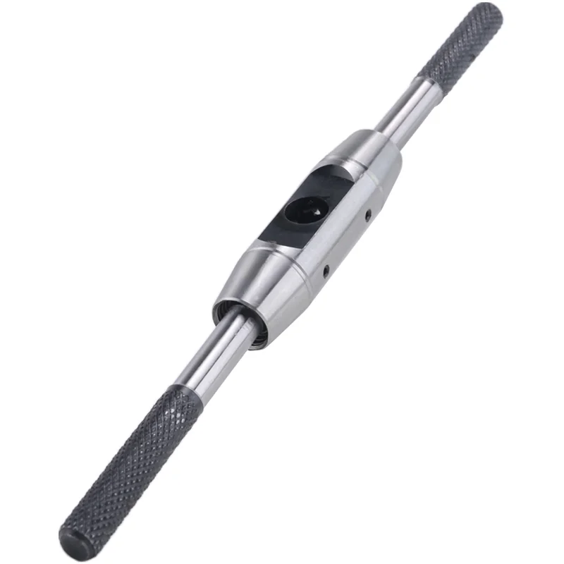 

-ABLP Adjustable Tap Wrench Handle, For Metric M1-M8 Taps, Tap Reamer Tapping Hand Tool, Die-Casting Body