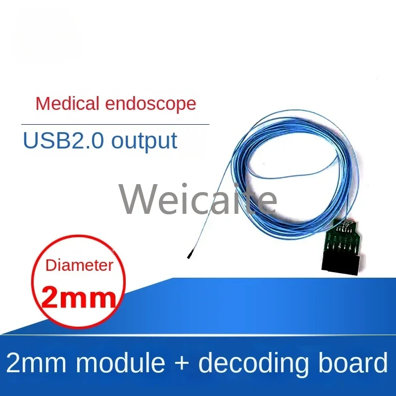 

2Mm medical endoscope camera module OVM6946 macro 120 ° wide-angle USB portable plus decoder board