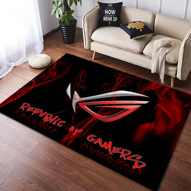 Gamers Living Room Carpet Esports Real Estate Mat Hotel Home Decor Blanket Sofa Blanket End Table Mat for Bedroom Entry Door