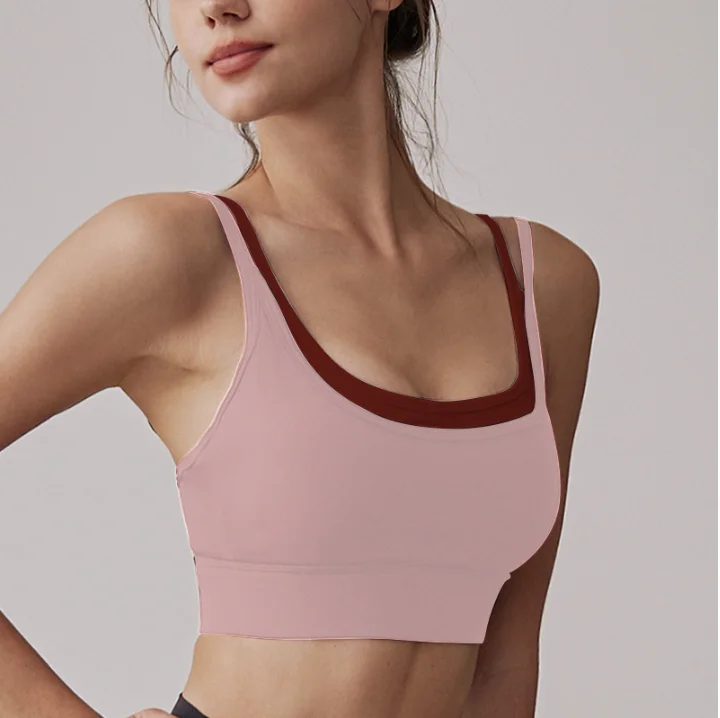 Colorblock Sports Bra