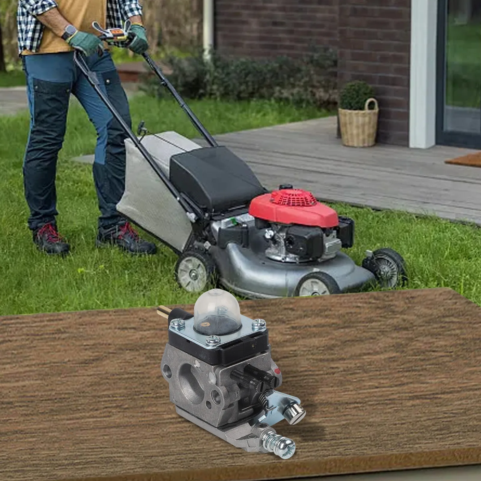 

Комплексный комплект для замены карбюратора для садовых культиваторов Mantis, включает воздушный фильтр, шланг и топливные комплекты для легкого ремонта.