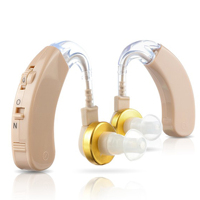 Hearing Aids for Seniors with Noise Cancelling Adjustable Tone Sound Amplifier Portable Deaf Elderly Hearing Aids