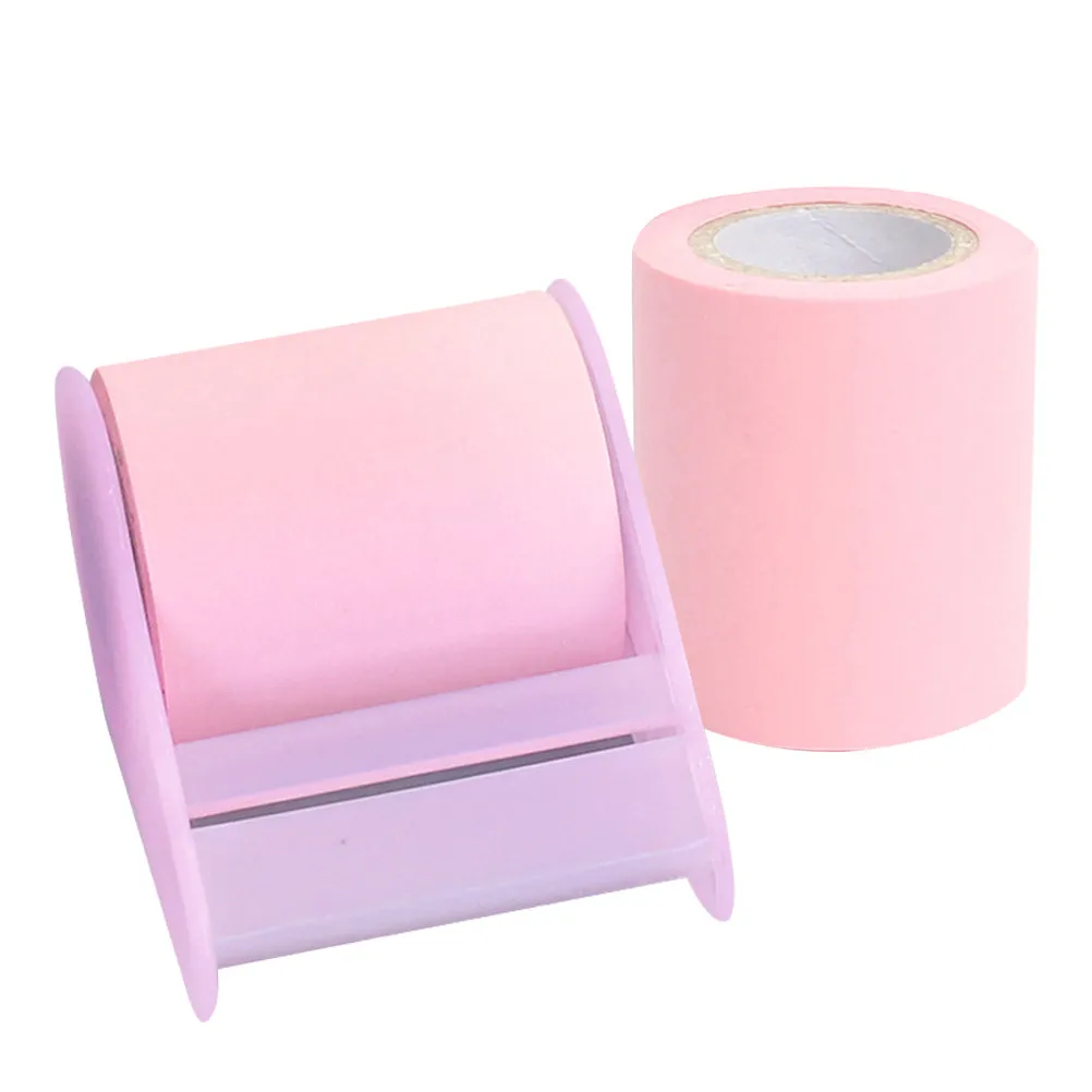 

1Set Self Adhesive Memo Paper Refill Multi-Function Portable Note Rolls Household Office Supplies Tape for Study