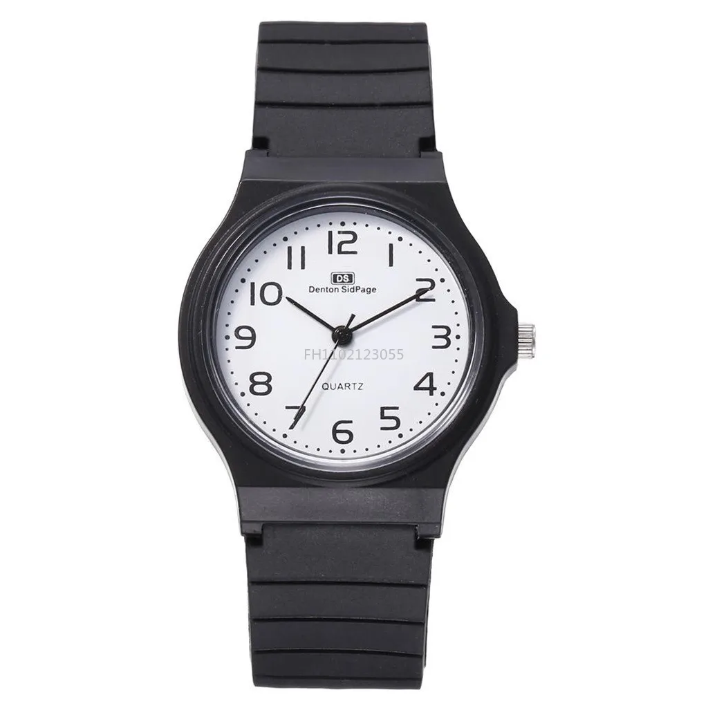 

Simple Men Business Watch Silicone Strap Analog Quartz Watch Men Women Relogio Masculino Couple Wristwatch Часы Мужские