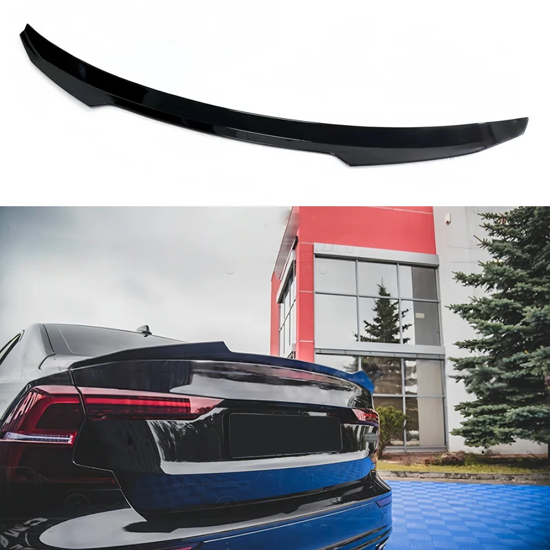 Für Volvo Neuer S60 Spoiler 2019 - 2024 Hochwertiger ABS-Kofferraumspoiler Heckspoiler Zubehör Spezielle Dekoration
