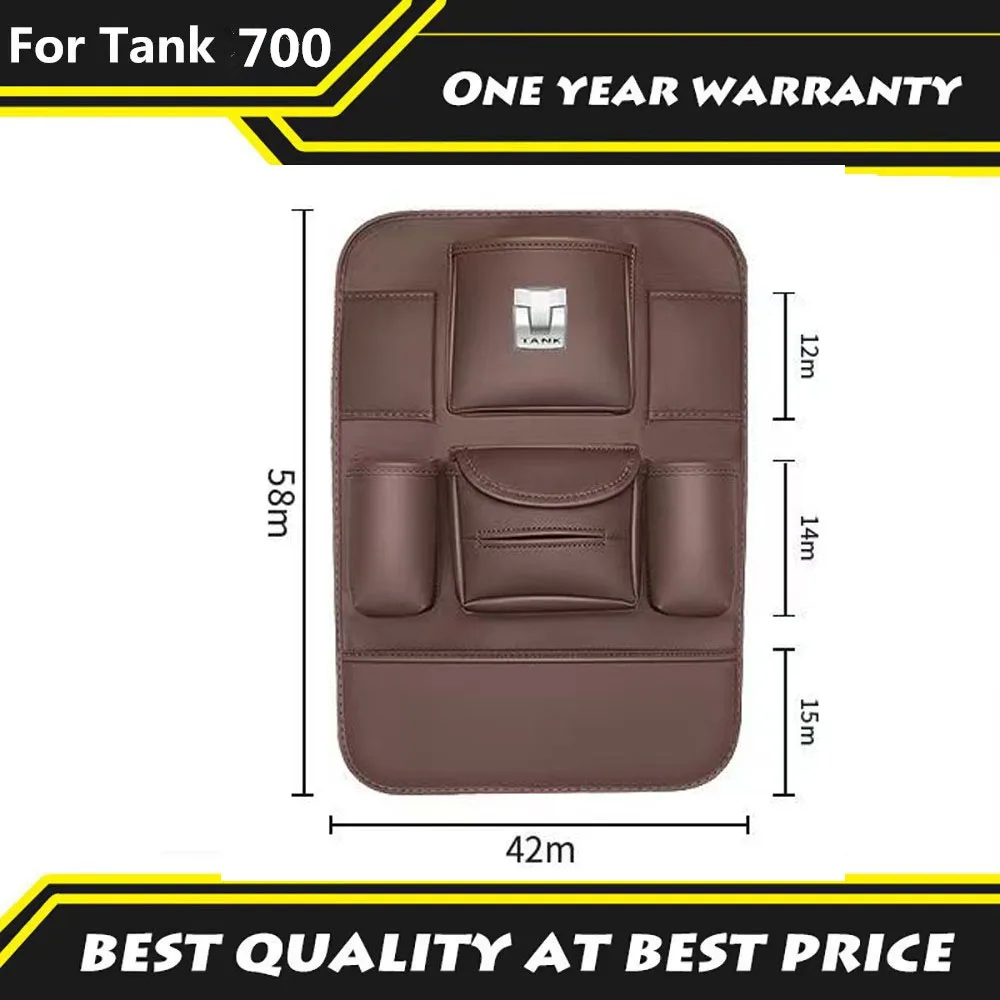

Fit For Tank 700HI4-T 2024 2025 Car Storage Bag Hanging Bag Center Console Backrest Storage Bag Car Interior Supplies