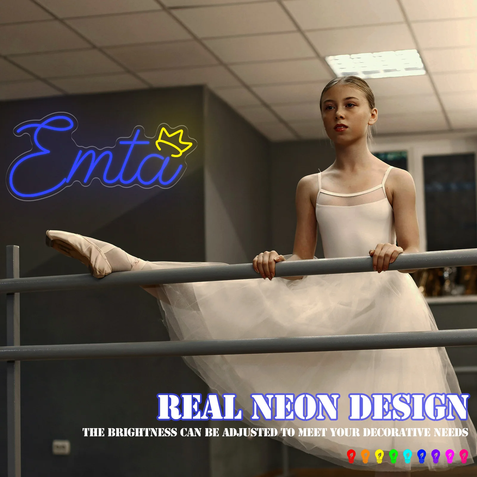 مخصص النيون تسجيل Led اسم ضوء للأطفال اسم علامات مخصصة في سن المراهقة هدية Led النيون تسجيل ل جدار ديكور ديكور غرفة نوم شخصية #1