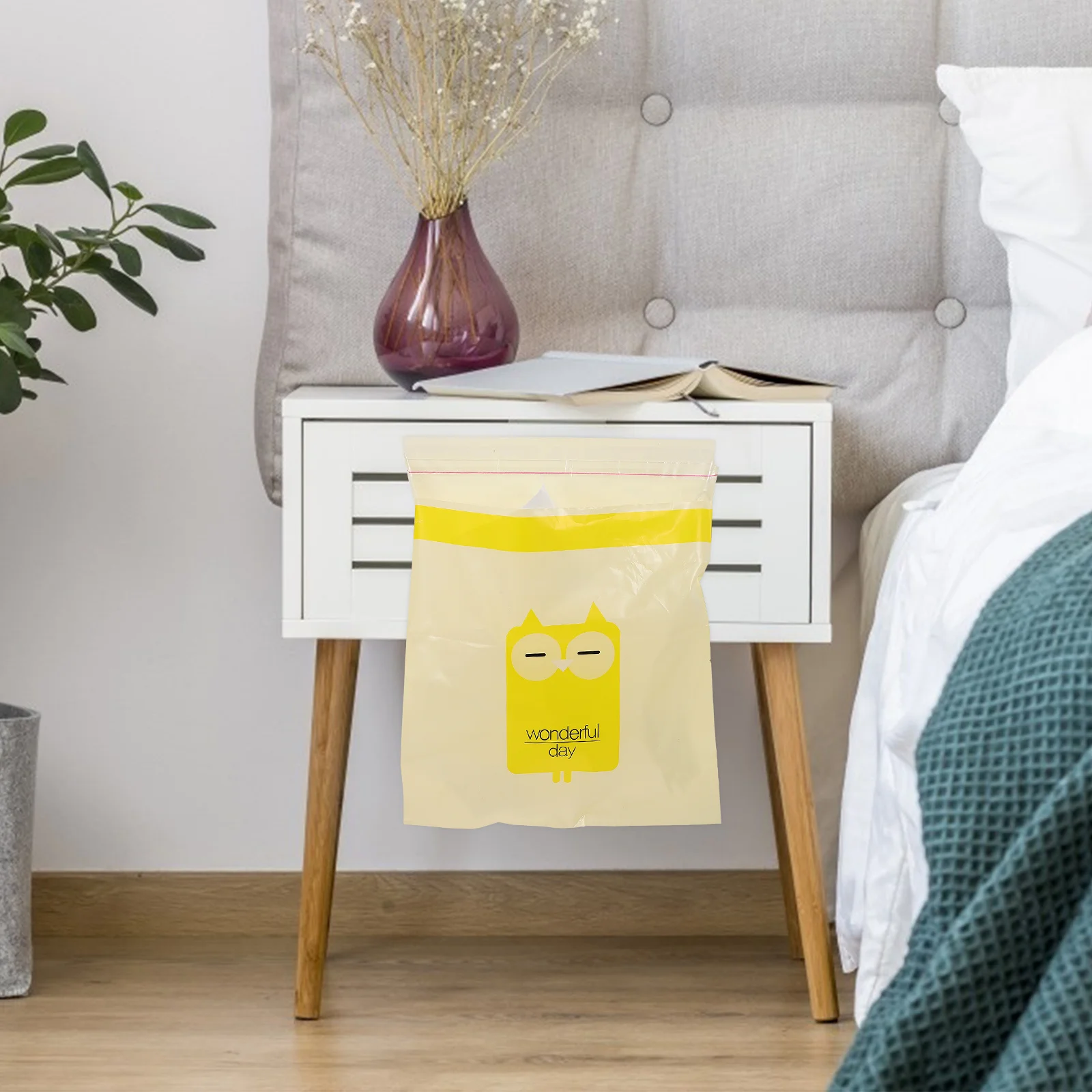 

30 pcs Leakproof For Kitchen Bedroom Hotel Trash Bag Use Rubbish Disposable Portable Rubbish Bag Garbage Bags Trash Bags