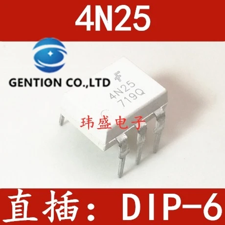 

20PCS White 4N25 DIP-6 4N25M light coupling in stock 100% new and original