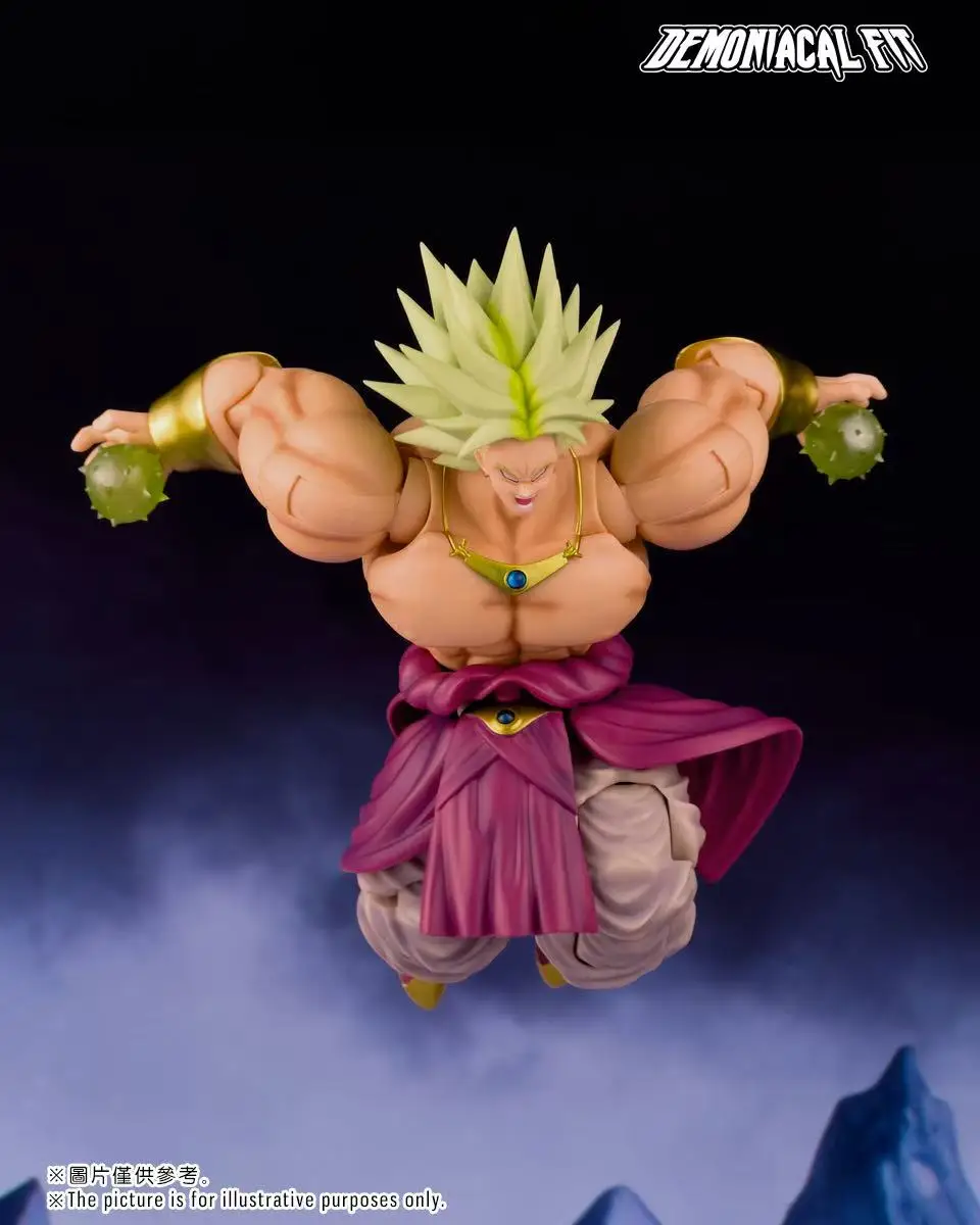 Figura de Anime Dragon Ball Broly 2025, nueva muñeca de acción móvil de 6 pulgadas, estatua de Pvc, modelo de juguete coleccionable para regalos