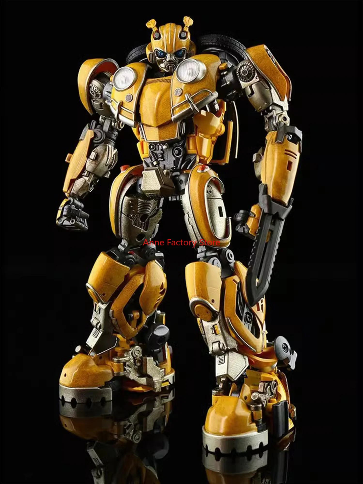 Auf Lager Transcraft TC-02 BEE Neueste Version Battle Damage Old Painted Version MPM Transformation Diagram