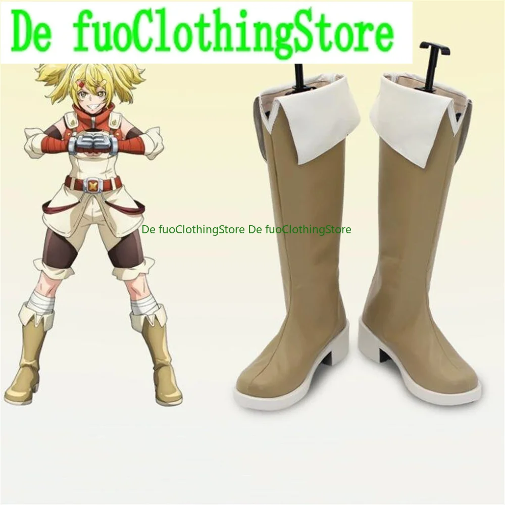 Uomi Kei Oicacao Shangri La Frontier Cosplay Shoes Boots Game Anime Halloween Christmas DefuoClothing Shoes Store