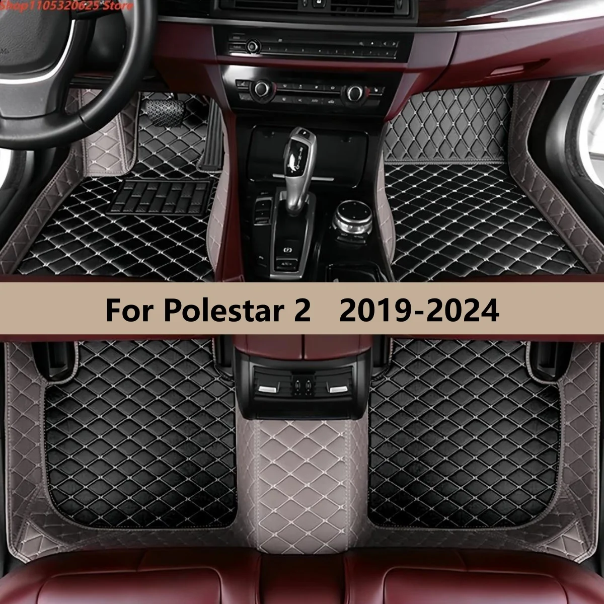 

Автомобильные коврики для Polestar 2 2019-2024 годов выпуска, на заказ, аксессуары для авто