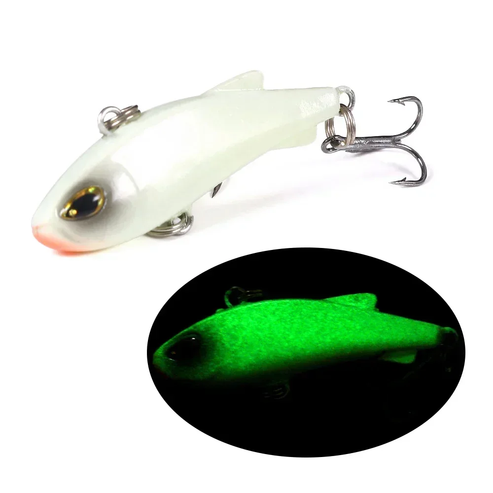 ALASICKA Señuelo VIB 40mm – Crankbait artificial con ojos 3D - imagen 2