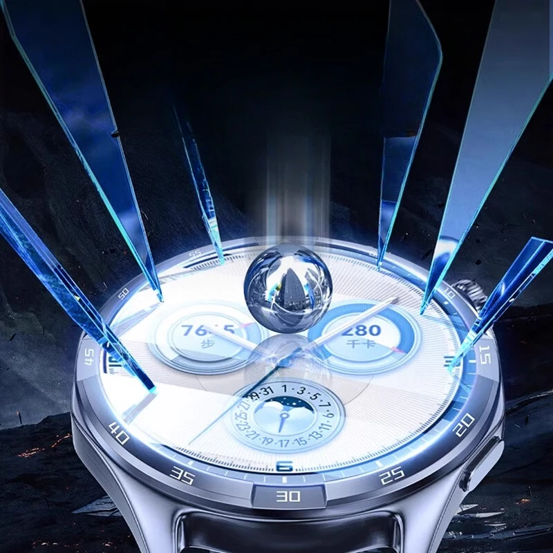 For Huawei Watch GT 5 Pro Screen Protector Tempered Glass for WatchGT5 GT5 5Pro Positioning Clear HD Waterproof Protective Film