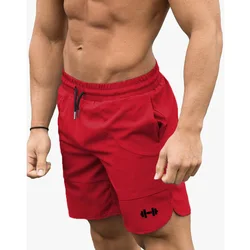 Pantalones cortos informales de verano para hombre, ropa de gimnasio, pantalones cortos de entrenamiento para Fitness, pantalones cortos deportivos para hombre, pantalones cortos de tenis, baloncesto, entrenamiento de fútbol, pantalones cortos para correr
