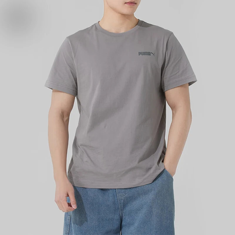 

Мужская футболка Puma Authentic Summer Simple Sports Training Comfort, дышащая, с коротким рукавом, 691340-62