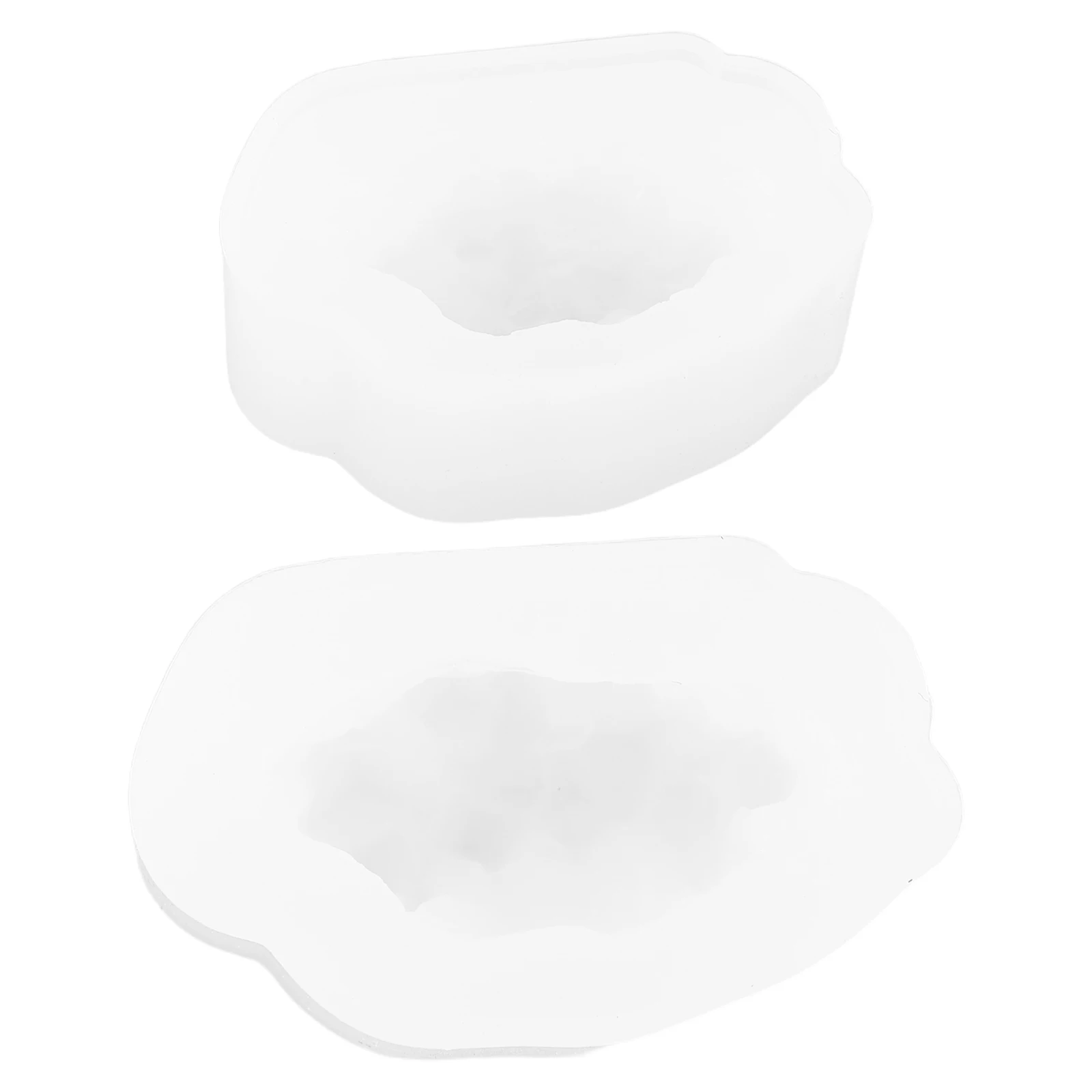 

2pcs Crystal Cluster Silicone Mold for Resin Epoxy Jewelry Making Handmade DIY Pendant Quartz Craft Accessories