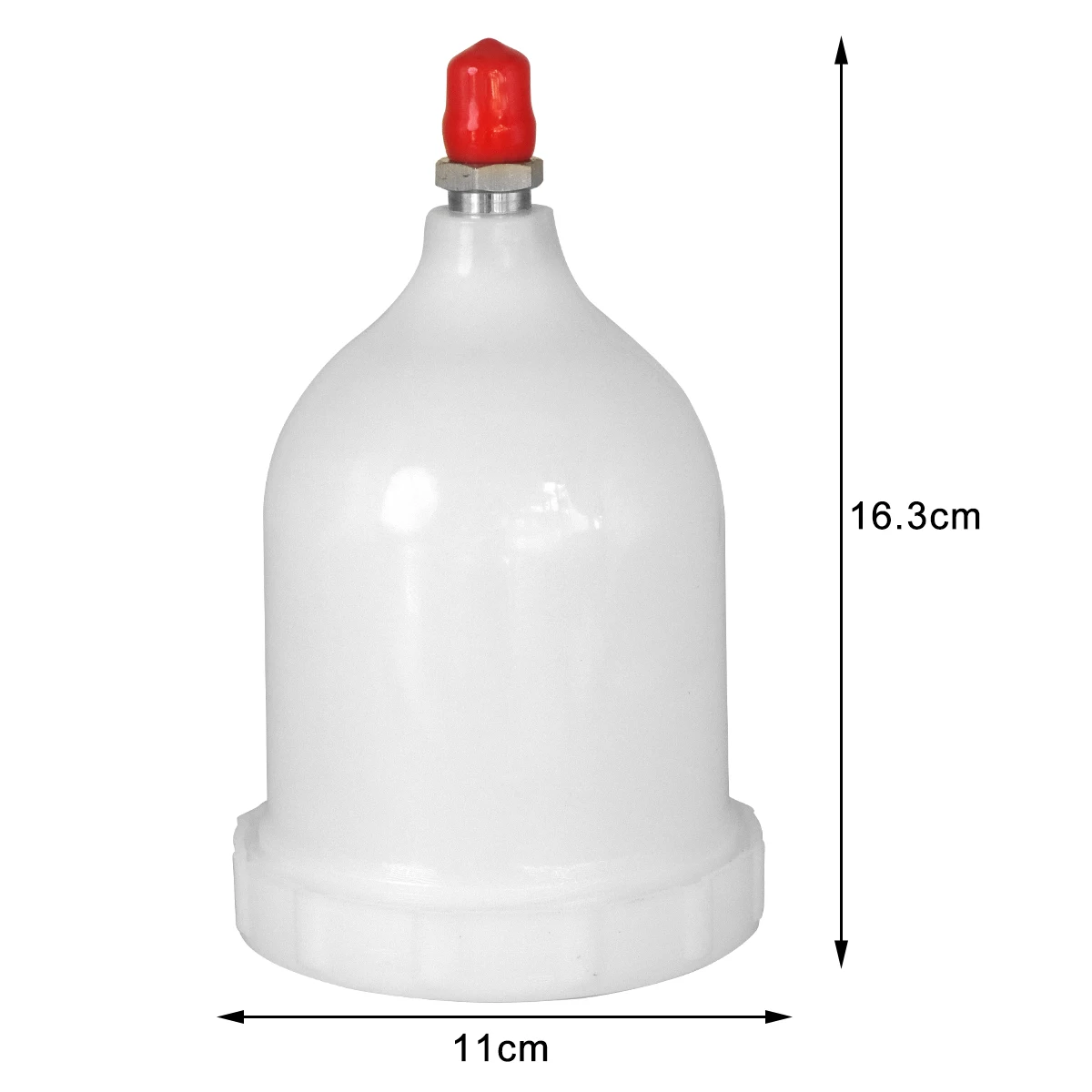 La tazza professionale della tramoggia del vaso di vernice di plastica 600ml per GFG per la Pistola a spruzzo TT sostituisce gli accessori