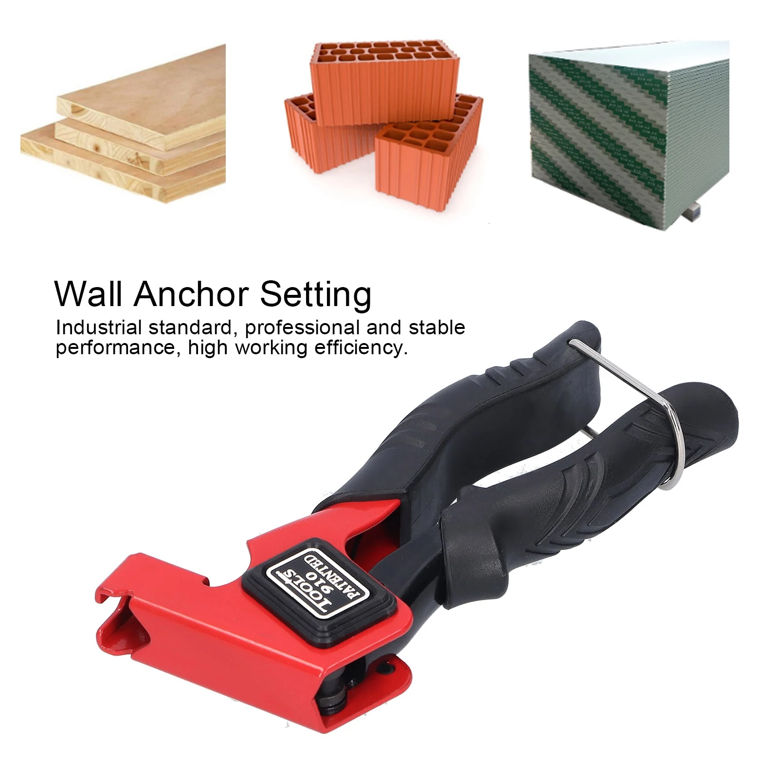 Ergonomic Rivet Gun Wall Anchor Setting Expansion Screw Tightening Gun Industrial Riveting Tool Wall Anchor Gun Hand Tool