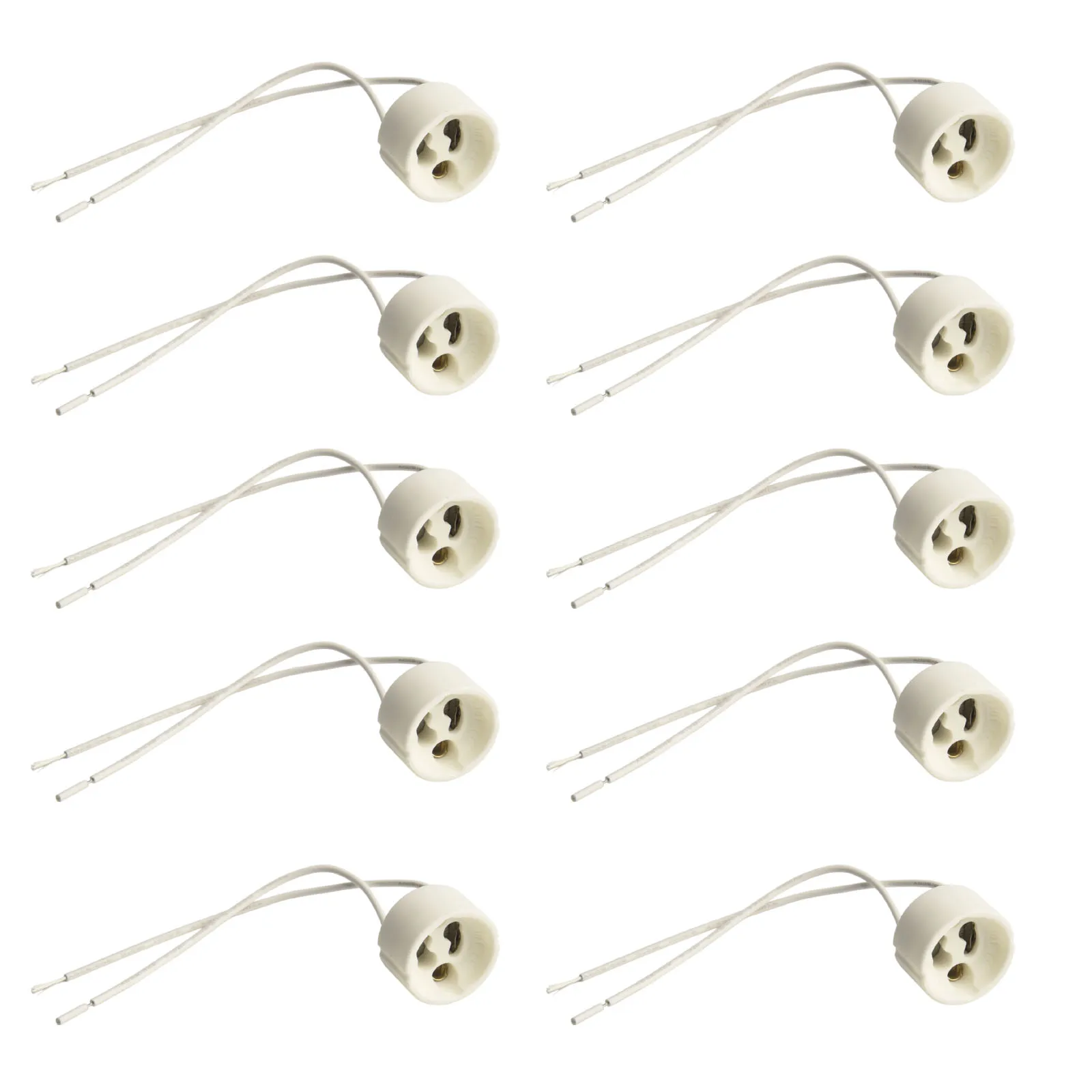 حامل مصباح GU10 10/15 قطعة سلك تركيب موصل لتوصيل 150 مللي متر سلك ضوء ملحق أضواء راحة