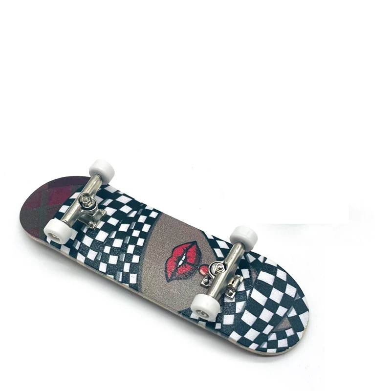 1 pz Mini Finger Skateboard Tastiera Creativa Novità Giocattoli Antistress Sensoriale Puzzle Giocattoli Decompressione Per Bambini Regali Divertenti