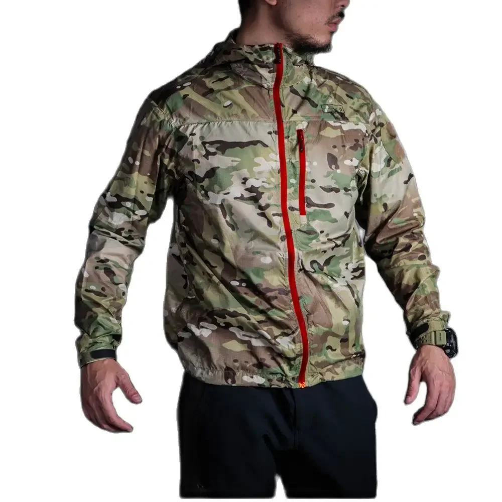 Kurtka skórzana Emersongear Sun Proof Windliner T.A.S.L Series Styl taktyczny Odzież wiatrowa Piesze wycieczki Outdoor Camping — zdjęcie 2