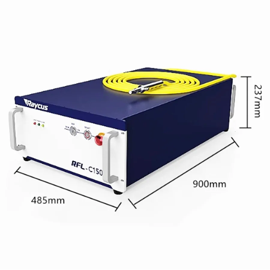 Raycus 1500W/2000W/3000W láser de fibra RFL-1500/RFL-2000/RFL-3000 máquina cortadora de fibra fuente láser