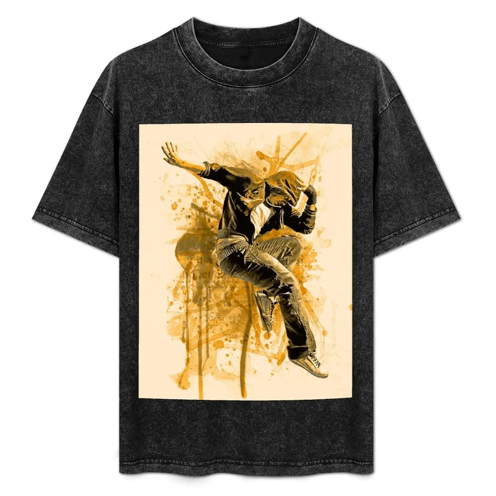 l'homme, gar?on, hommes, saut, danse, hip hop T-Shirt shirts graphic tees valentines clothes Blouse men t shirts