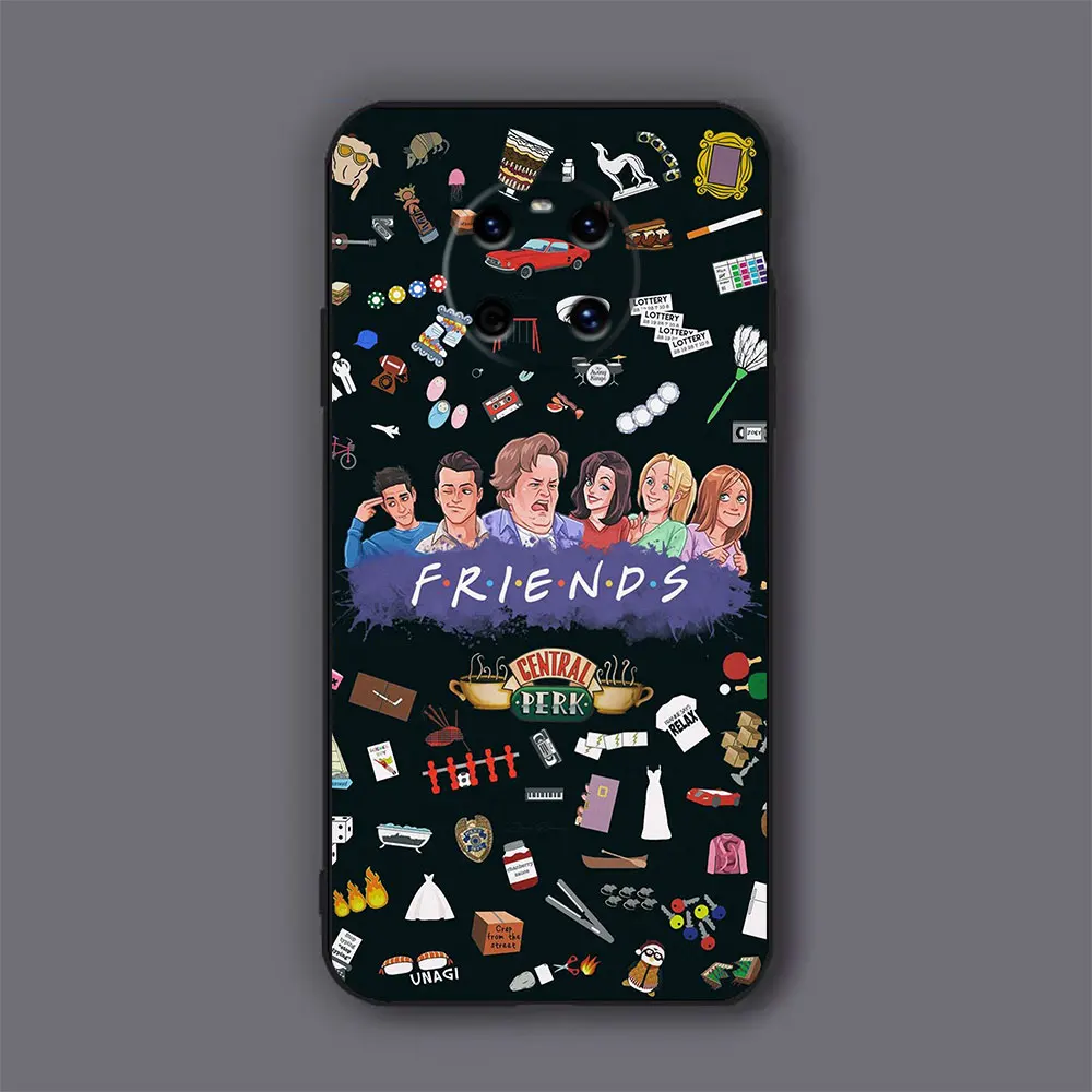 Central Perk Friends TV Show Phone Case For Huawei NOVA Y90 Y70 Y61 10SE 10 9 9SE 8 8SE 8I 7 7I 5 5I 4 3 3I 2 PRO PLSU 5G Cover