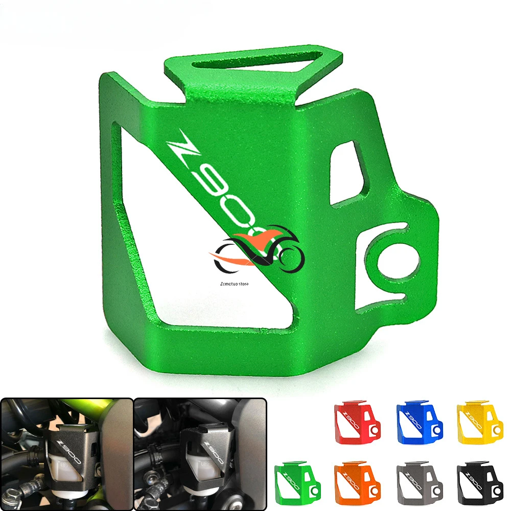 

Z900 Motorcycle Rear Brake Fuel Tank Fluid Reservoir Cover Guard CNC Accessories for Kawasaki Z900 2017 2018 2019 2020 2021 2022