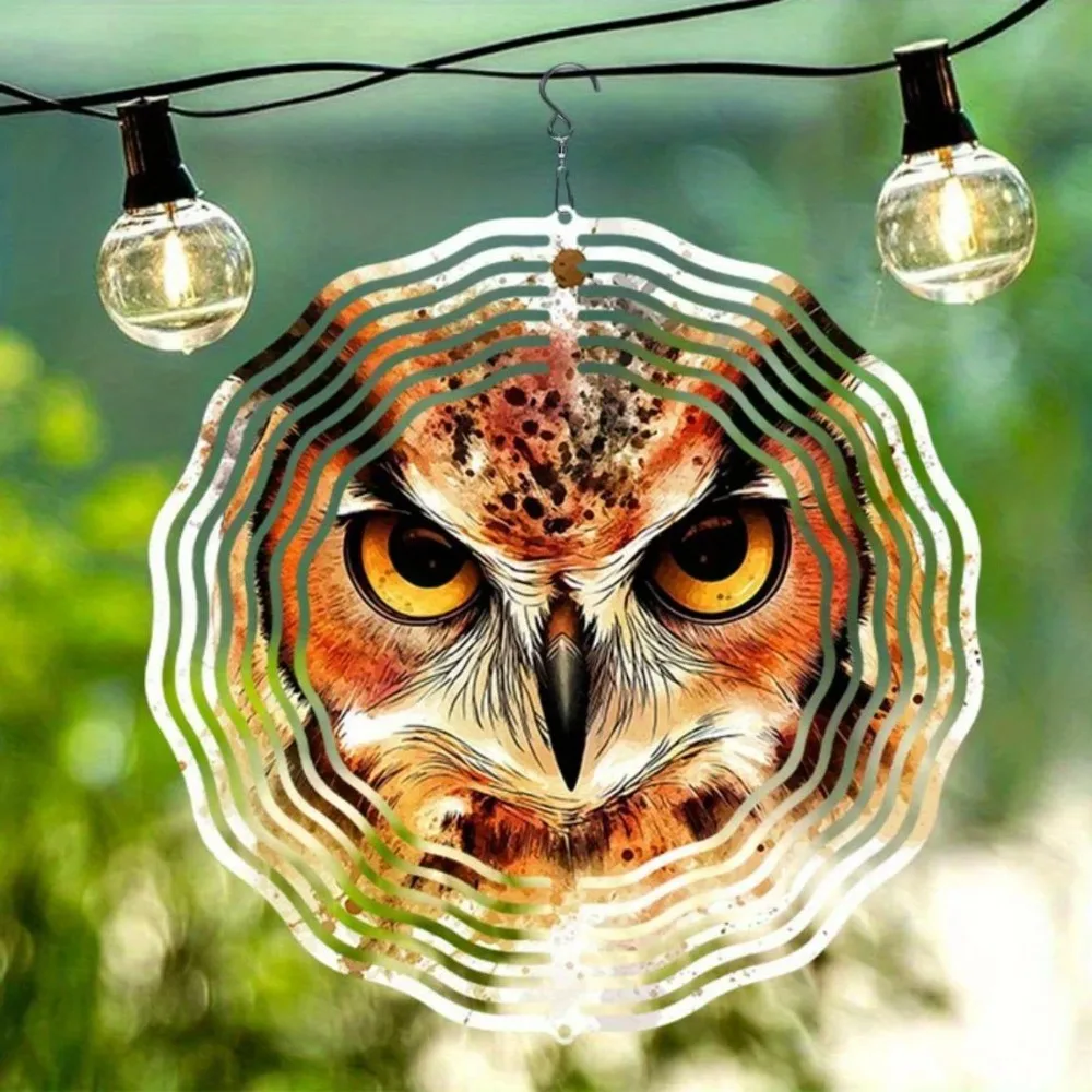 

Mandala Wind Chime Metal Outdoor Garden Decor Patio Yard Art Gifts
