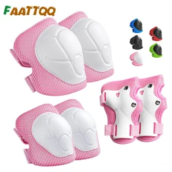 Kids Knee Pads Elbow Pads Guards Protective Gear Set Safety Gear for Roller Skates Skateboard Inline Riding Cycling Bike Sports