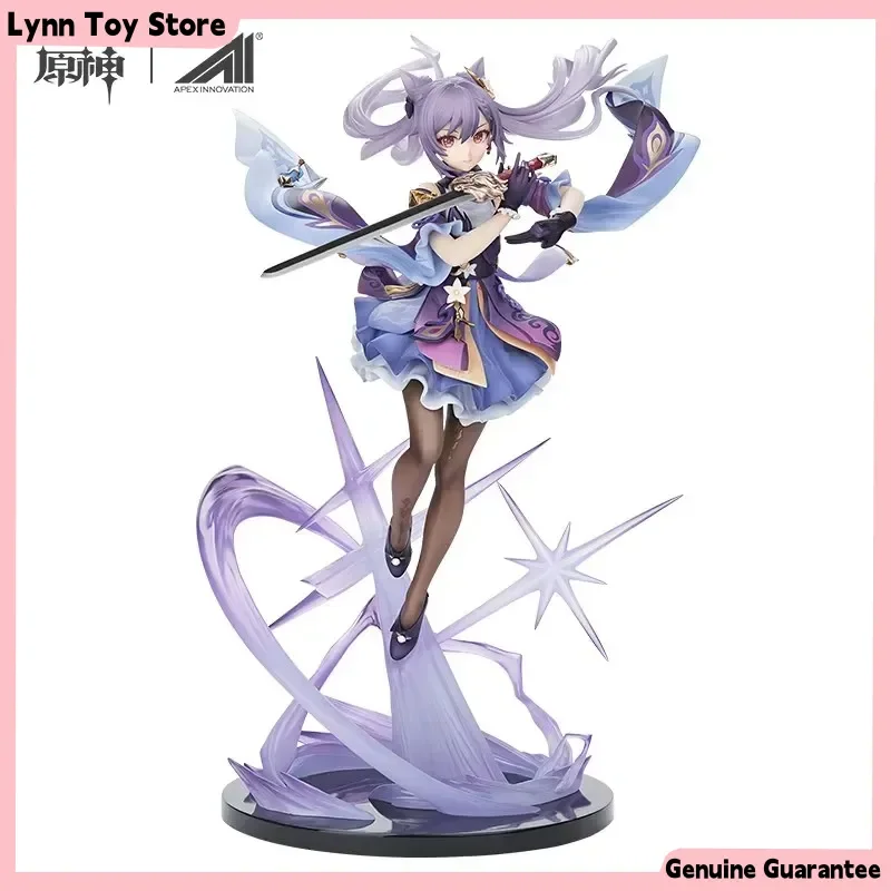 

Genuine Genshin Impact Game Anime Figure Keqing Nimble As Lightning Ver.1/7 Statue Model Peripheral Collect Decoration Toy Gift