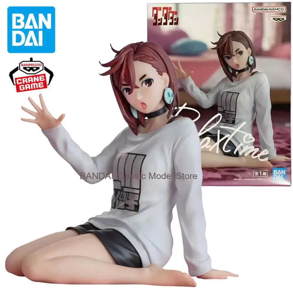 Genuino Originale Bandai Namco Banpresto Dan Da Dan Relax Time Ayase Momo Anime Figura Modello Collezionista Figurine Giocattoli Bambola Regalo