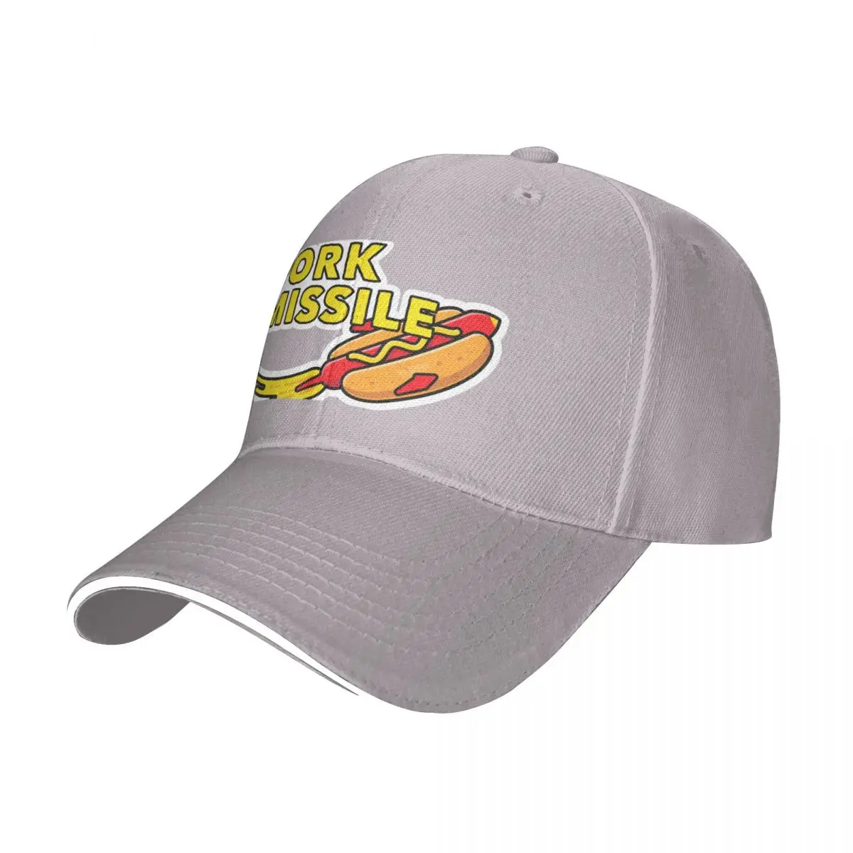 

Hot Dog Pork Missile Wiener Rocket Ship Funny HotdogologistCap Baseball Cap christmas hat caps for men Women's