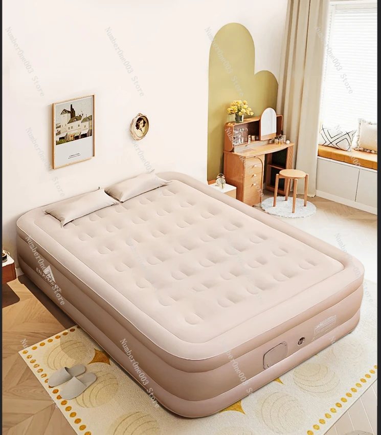 

Inflatable Mattress Folding Floor Shop Home Heightening Double Automatic Mattress Outdoor Portable Camping Floatation Bed