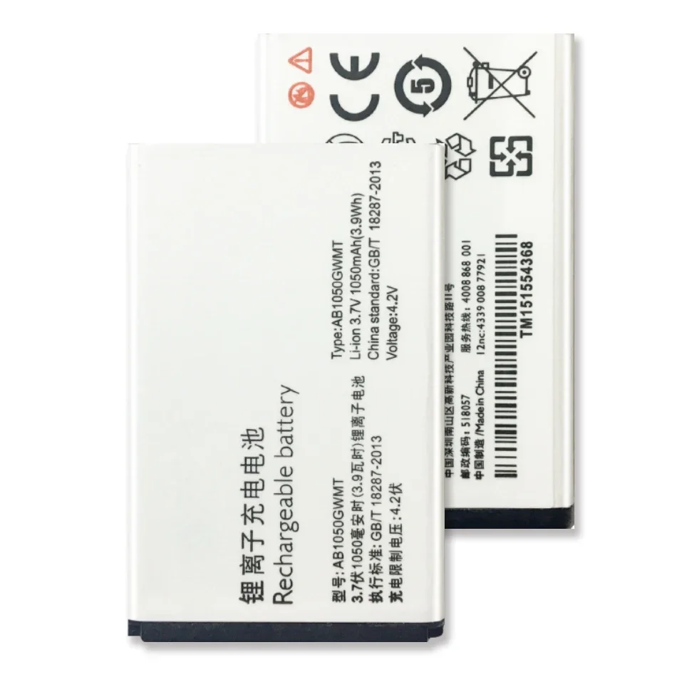 Сменный аккумулятор для сотового телефона 1050 мАч AB1050GWMT для PHILIPS Xenium X116 X125 X126 X128