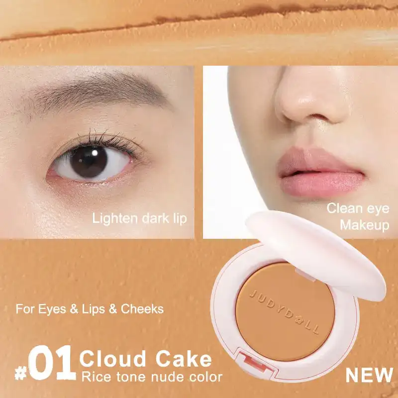 Judydoll  All-In-One Face Fusion Blush Cream Face eye shadow blush lipstick multi-purpose blush mud