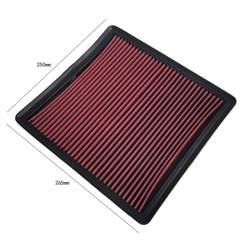 High Flow Air Filter Fits for Ford F150 3.3L V6 Gas F150 5.0L V8 Gas F350 Super Duty 6.2L V8 Gas F650 6.8L V10 Gas F350 5.4L V8