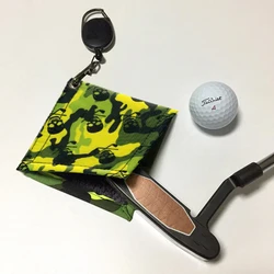 Convenient Golf Cleaning Towel With Carabiner Clip Golf Ball Wipe Towel Wear-resistant Golf Ball Towel Golf Accessories ﻿