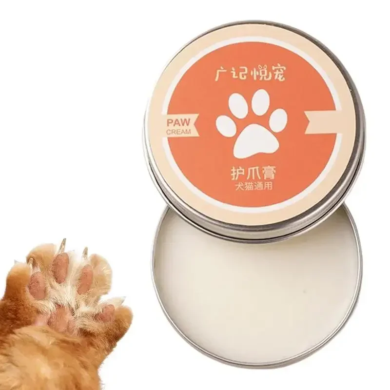 Organic Lickable Pet Paw Balm, Nose, Elbow Cream, Dry Noses, Paws, Soothing and Healing Balm for Puppy Dogs and Cats, Pet Suppli