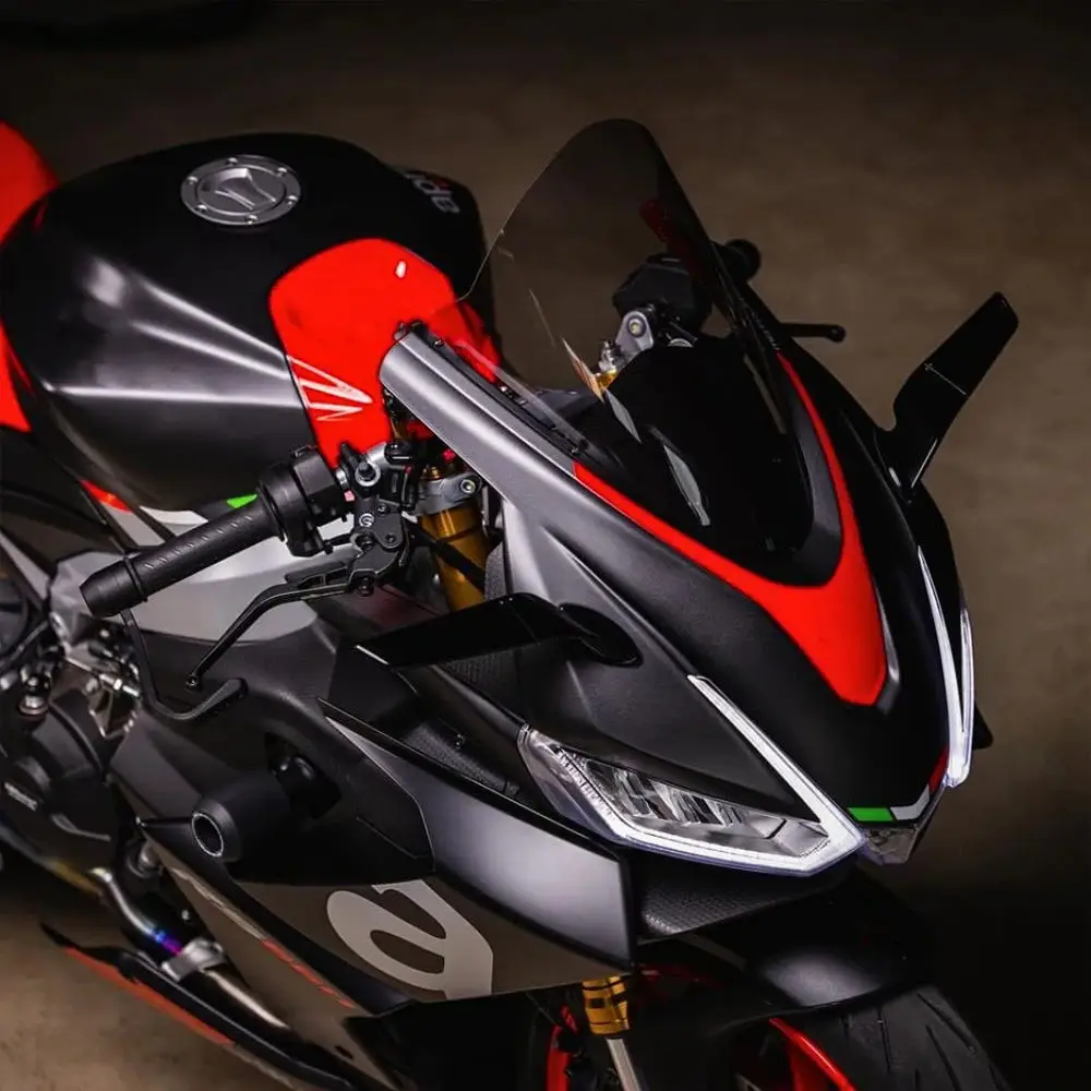 Rétroviseurs furtifs réglables pour moto, kits de rétroviseurs Winglet dehors, Aprilia RScondeed RSV4 1100