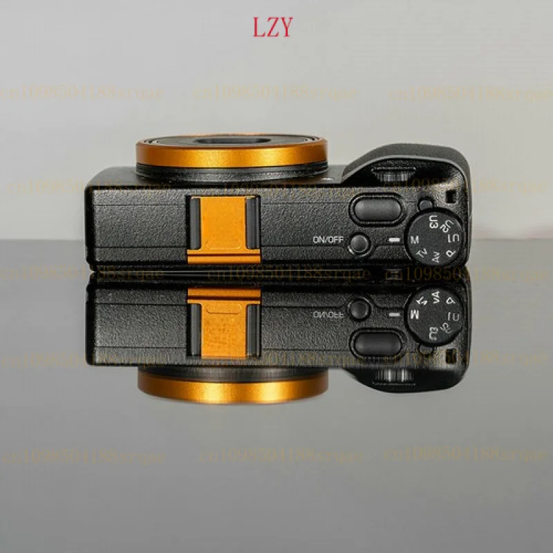 

Новый индивидуальный металлический чехол для горячего багажника для Ricoh GR3XGR3 оранжево-красный