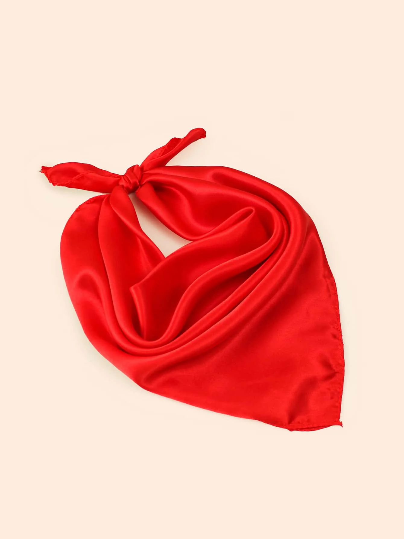 Women Solid Color Bandana Hair Scarf Head Wrap