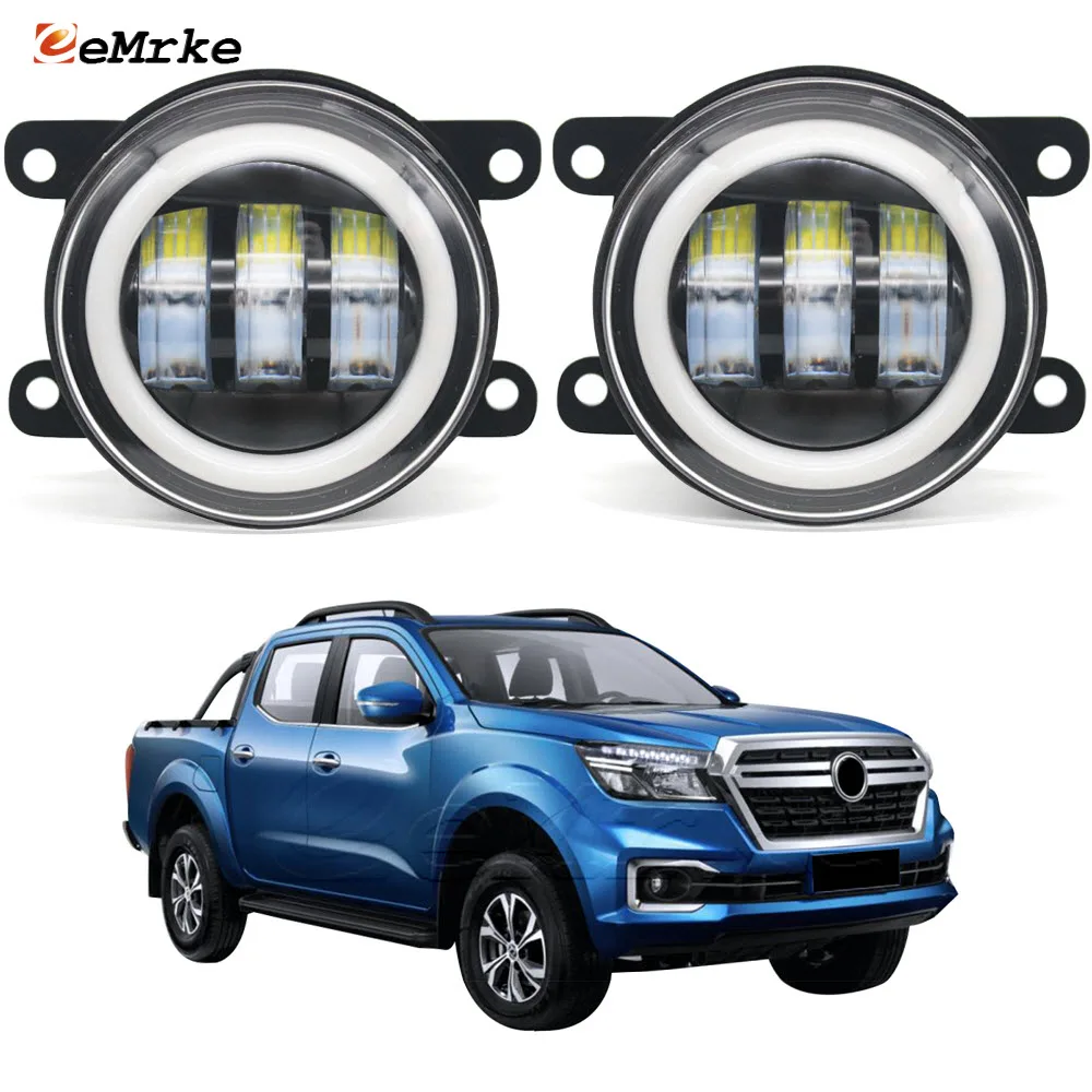 

Led Fog Lights PTF 30W Lens for DongFeng DFSK DF 6 DF6 Angel Eye DRL Car Turn Signal Fog Driving Lamp Daytime Running Light