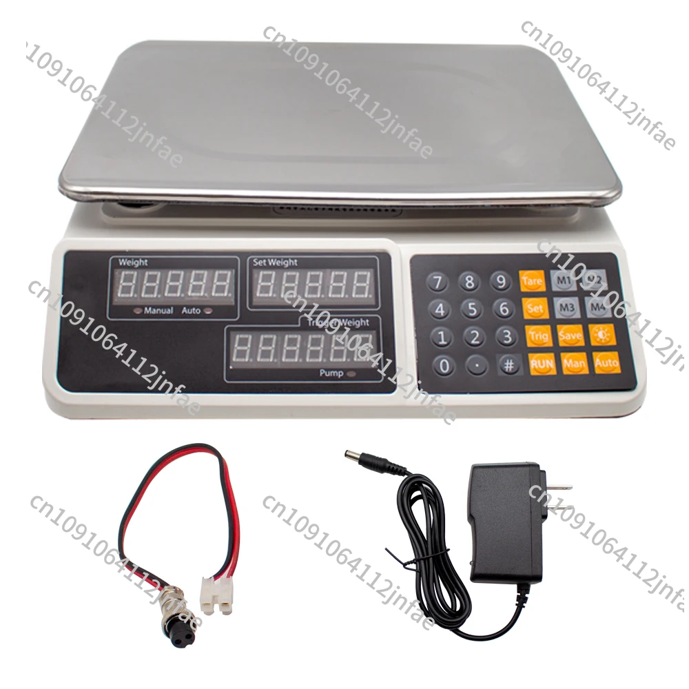 

100-240V Automatic Quantitative Dispensing Scale, Liquid and Powder Weighing Machine, Precise Filling Controller