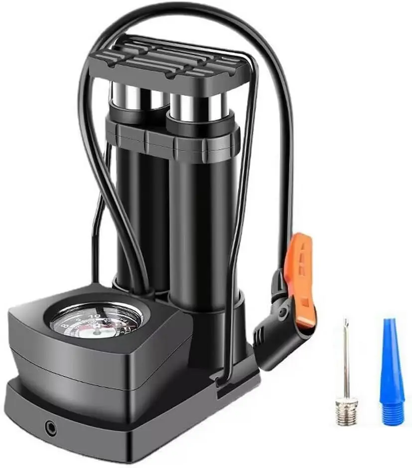 

Foot Operated Twin Cylinder Air Pump for Bikes, Balls, Inflatables