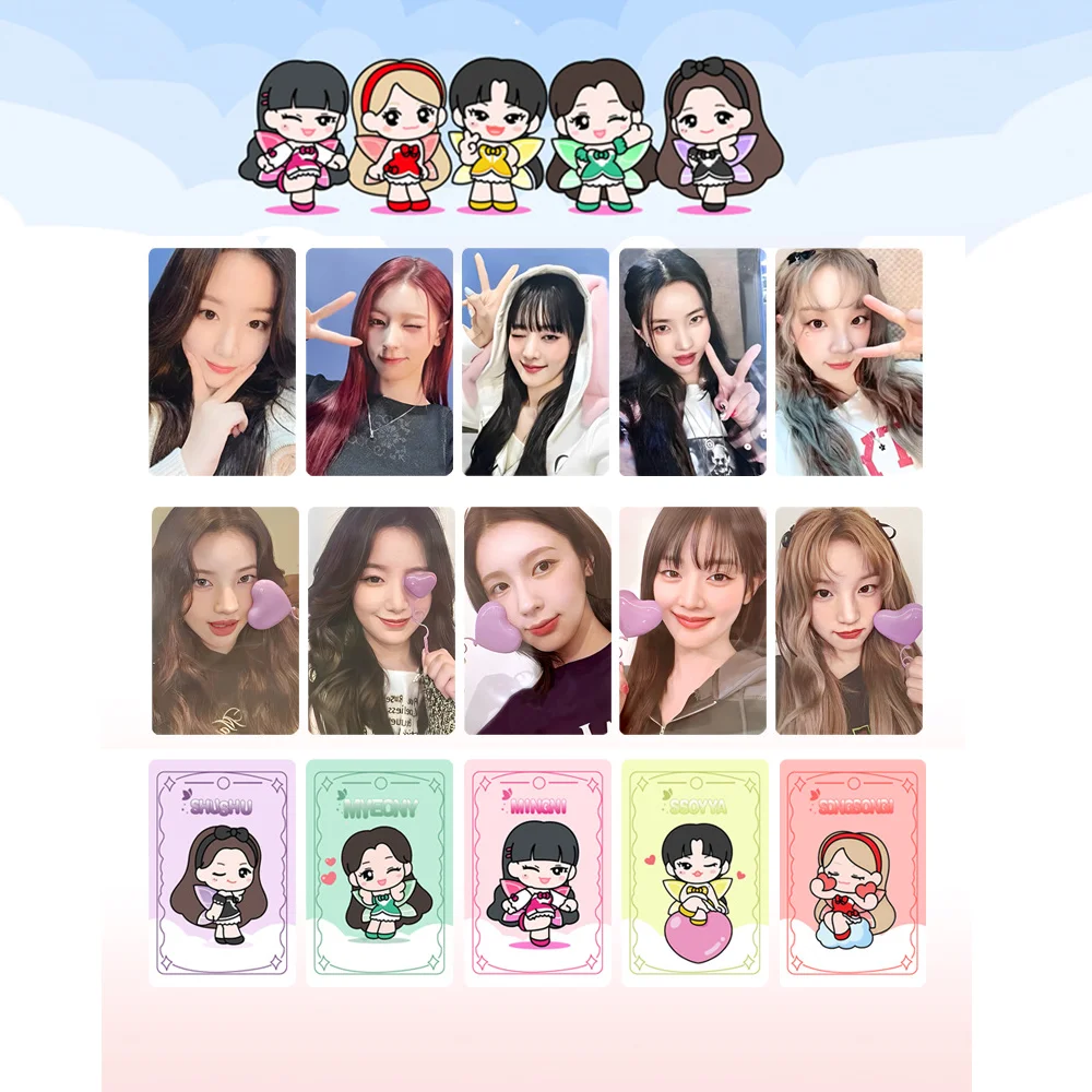 KPOP (G)I-DLE Pop-Up Store Card YUQI SoYeon MiYeon Selfie Card LUCKY DRAW LOMO Card MINNIE ShuHua Fans Collection Gifts